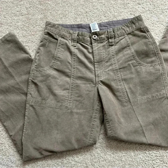 The North Face Men's Corduroy Beige Pants Size 34 Regular Style# 0206 Outdoor - Picture 16 of 16